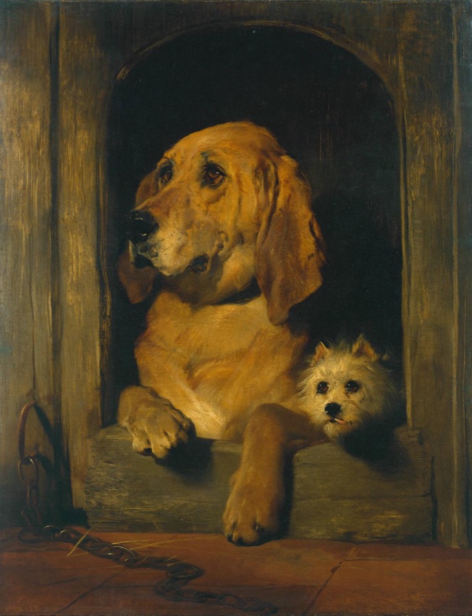 Dignity and Impudence - Edwin Landseer, 1839