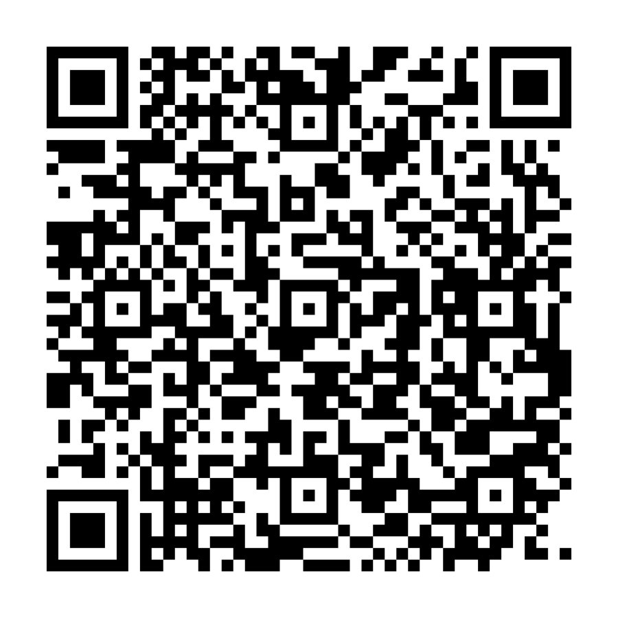 QR code - vCard contact